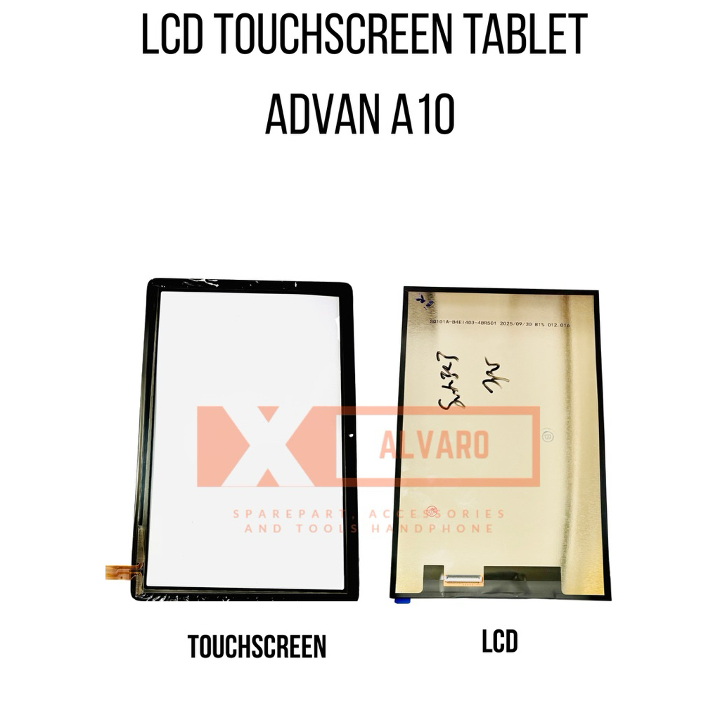 TOUCHSCREEN TAB ADVAN A10 - KACA DEPAN - LAYAR SENTUH - TC