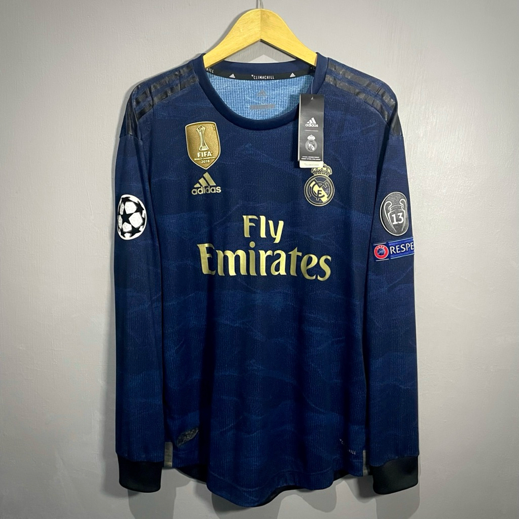 Jersey Original Real Madrid Away 2019/2020 LongSleeve Player Issue Kroos - M
