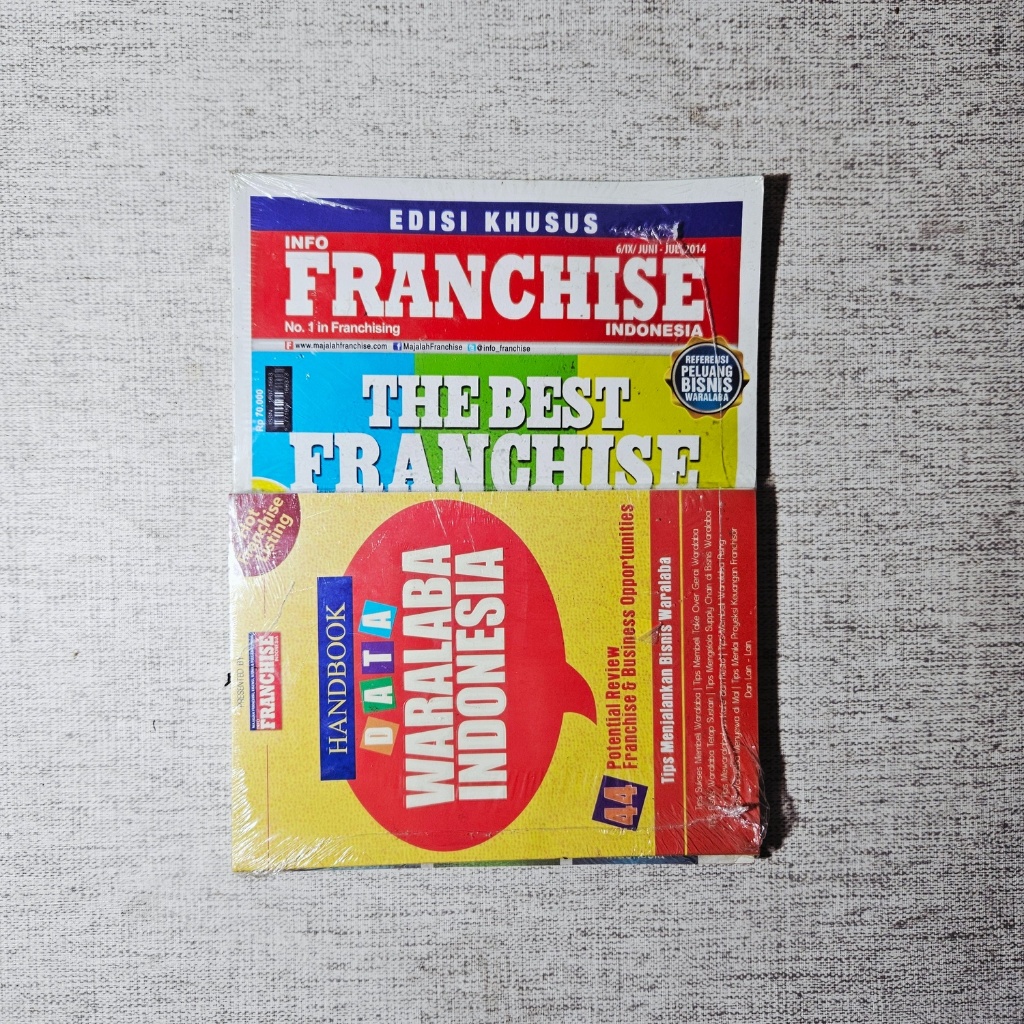 Buku Info Franchise Indonesia Edisi Khusus The Best Franchise Handbook Data Waralaba Indonesia: Maja