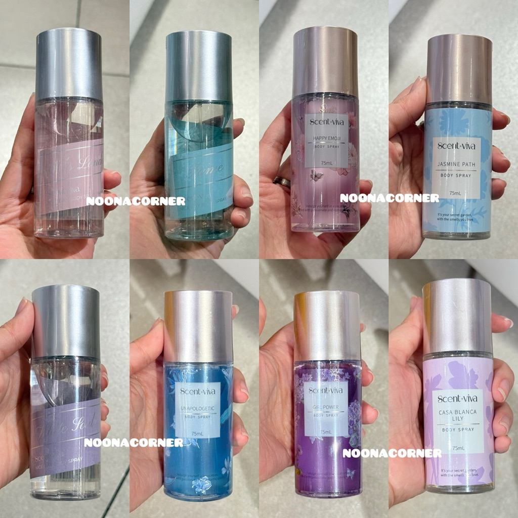 Ohsome ‼️ Body Spray / Body Mist / Parfum Badan Scent Viva My Secret Garden Series (75ml) White Soul