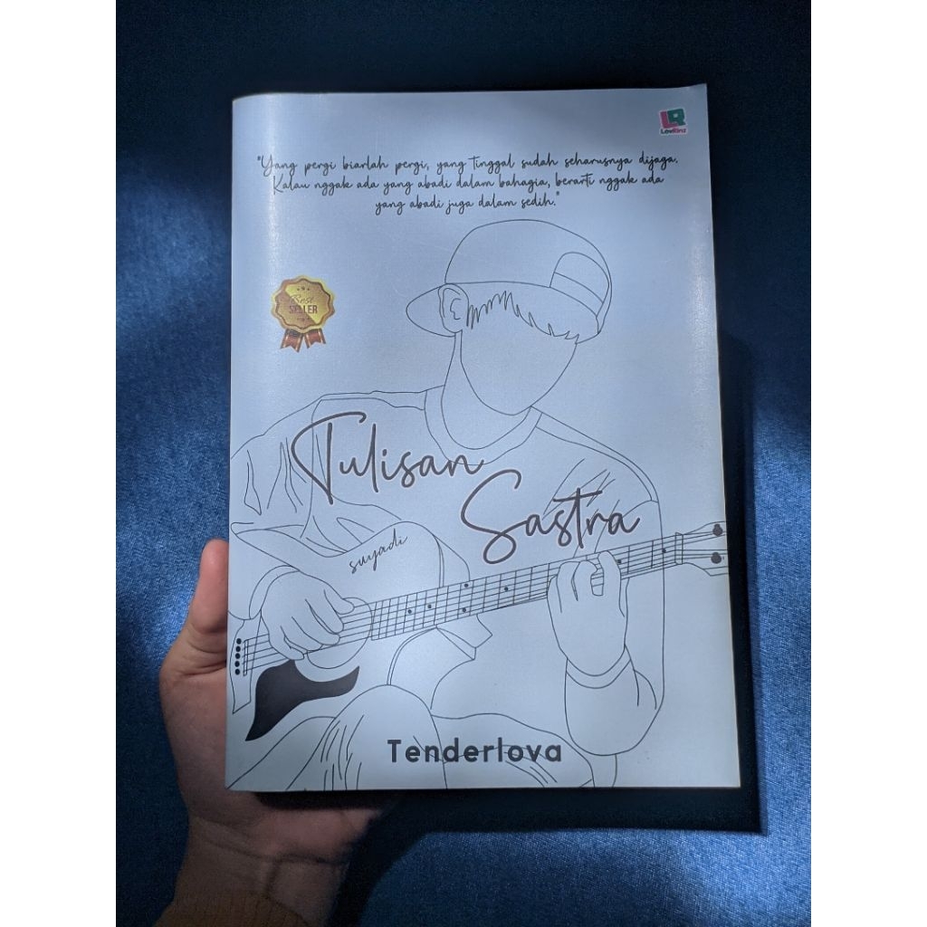 Preloved novel Tulisan Sastra by Tenderlova original LovRinz Publishing