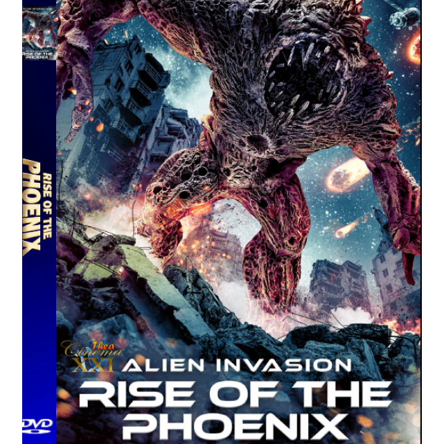 Kaset Film DVD  Box Office Hollywood : Alien Invasion : Rise Of The Phoenix (2025)