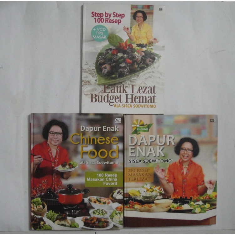 Kumpulan Buku Resep Sisca Soewitomo