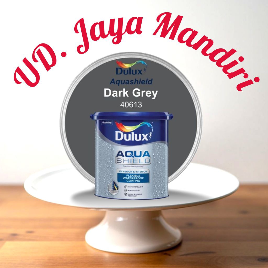 DULUX AQUASHIELD DARK GREY 4KG