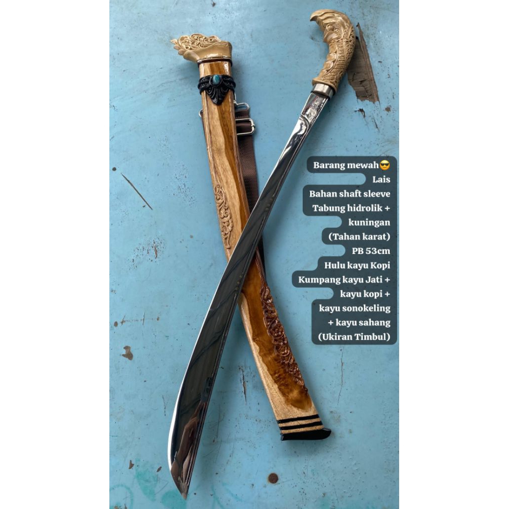 LAIS LAISAN KHAS BANJAR PISAU DAPUR PISAU BUAH