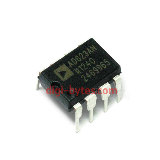 AD823AN Analog Devices- Dual 16 MHz, Rail-to-Rail FET Input Operational Amplifier (Op-Amp) PDIP-8