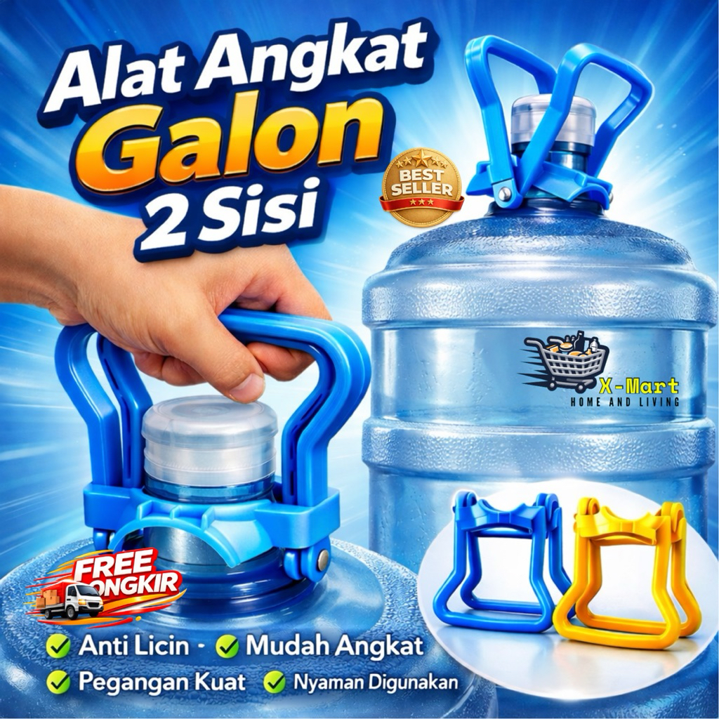 X-MART ALAT angkat galon pegangan GALON AIR alat ANGKAT galon air mineral pengangkat galon air pegan