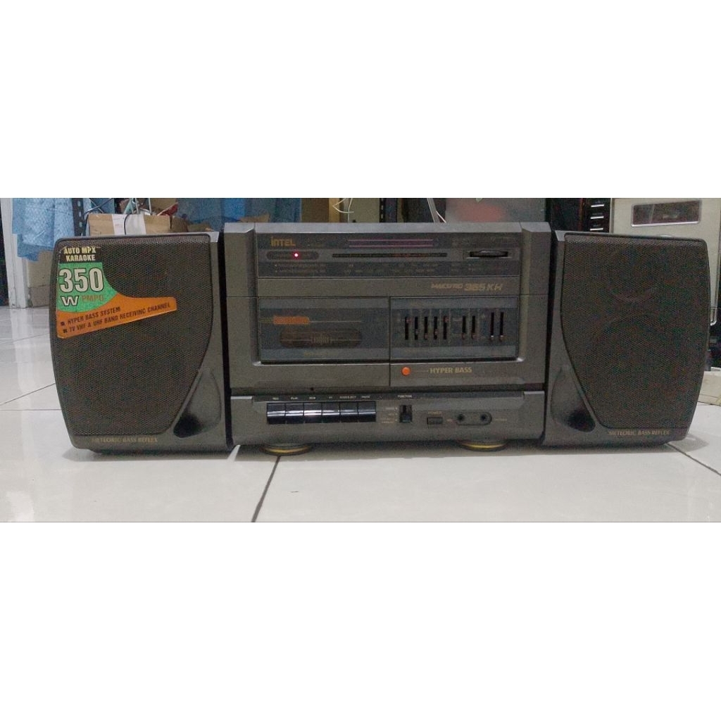 Radio Tape Compo Intel Maestro Hyperbass , Rare Compo