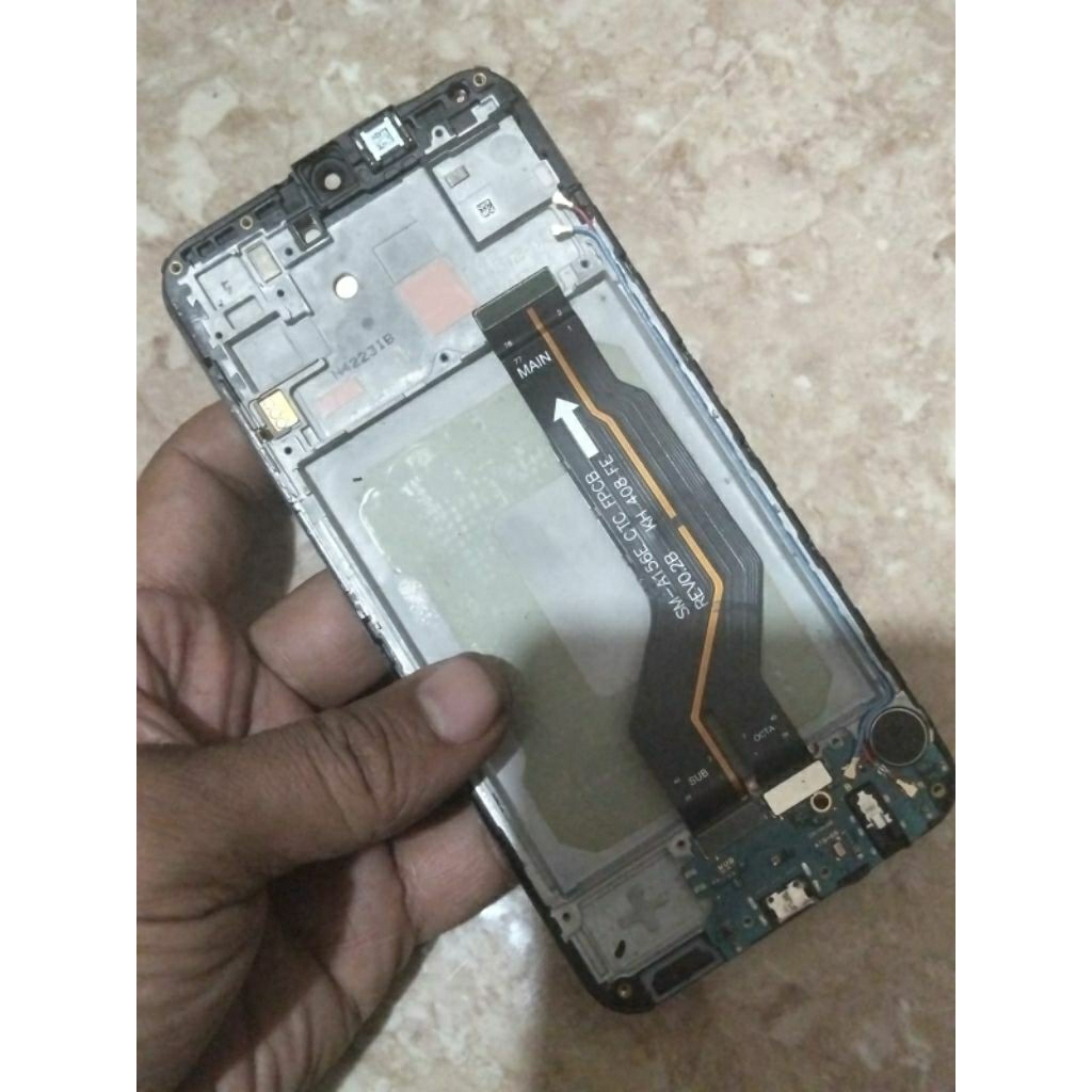 lcd Samsung A15 amoled original cabutan