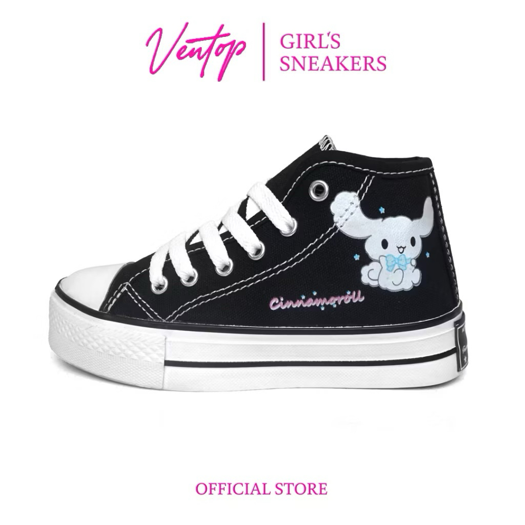Ventop Sepatu Sneakers Anak Perempuan Cinnamoroll instant pekanbaru sekolah jalan anak anak perempua