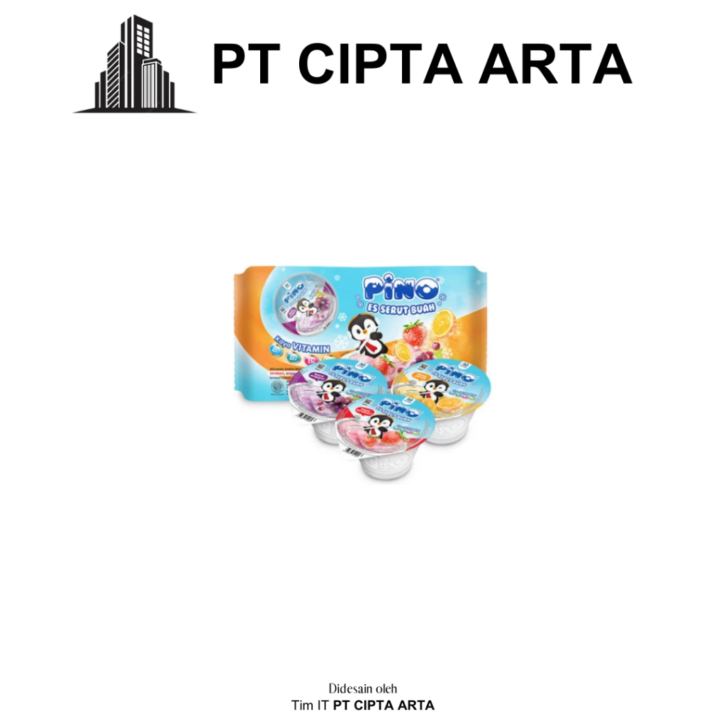 Pino Ice Cup 4 Cup 50ml | Es Cup Mini Jelly Drink Anak Segar