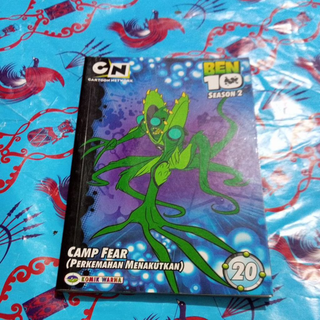Komik Ben 10 season 2 volume 20 - perkemahan menakutkan