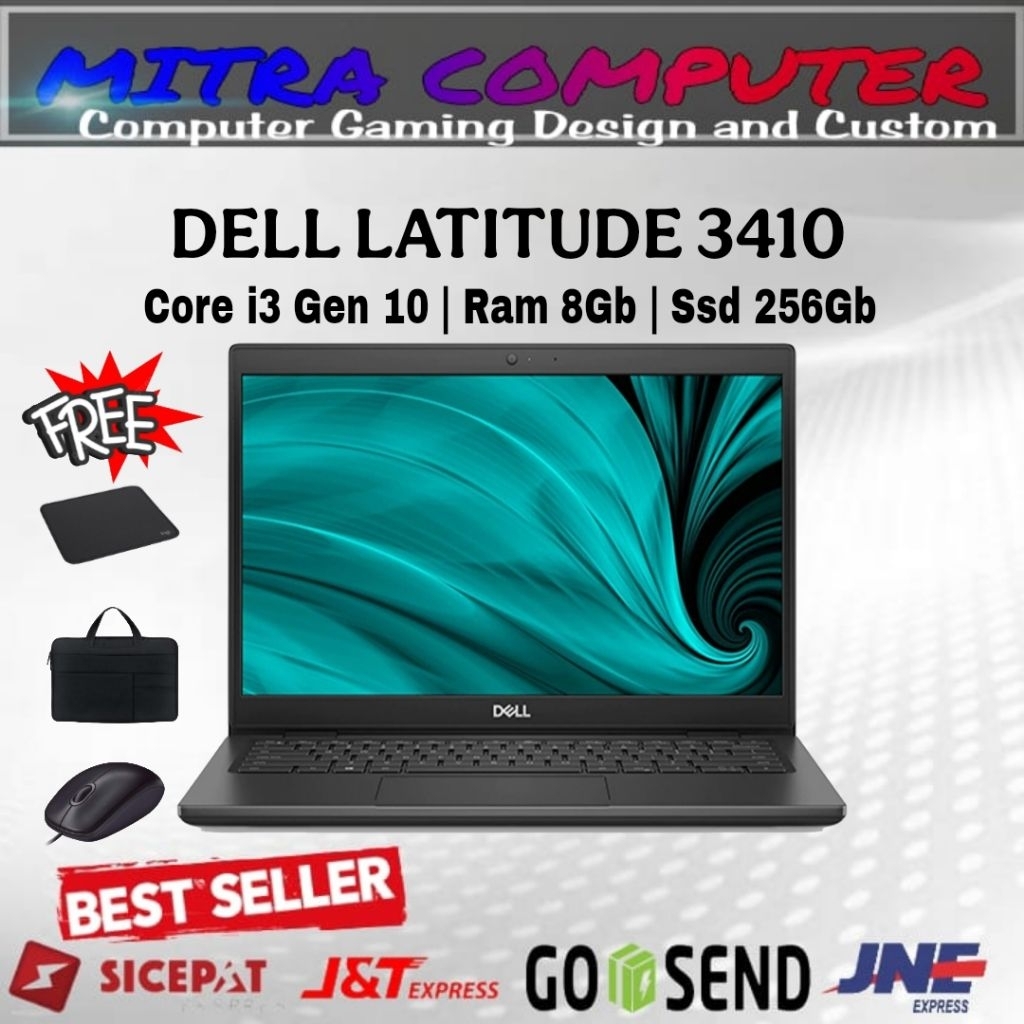 Dell Latitude 3410 i3 8GB 256GB SSD 14" UHD