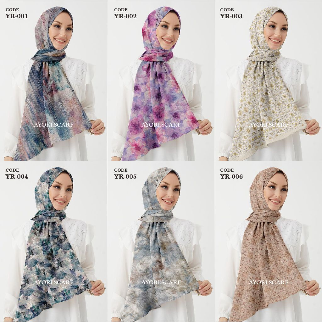 Pashmina Motif, Pashmina ceruty Babydoll, Hijab printing