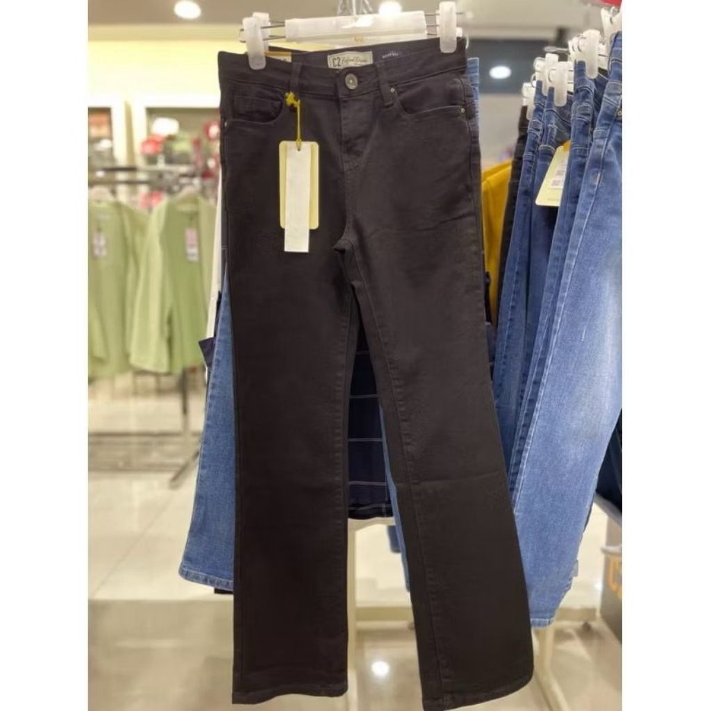 C2 OUTFITTERS TIMBER Black Jeans Push Up Bootcut tag. 669.900