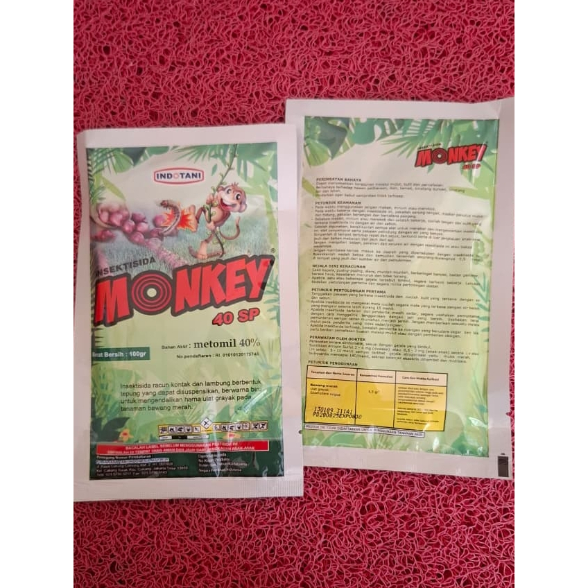 INSEKTISIDA MONKEY 40SP BAHAN AKTIF METOMIL 40%