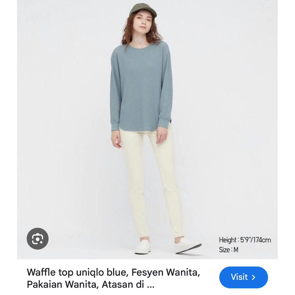 t-shirt waffle uniqlo
