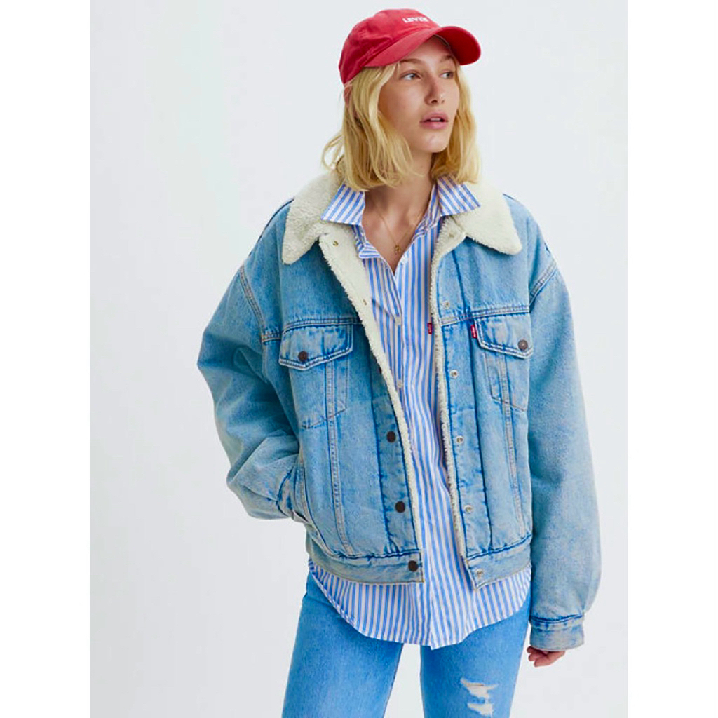 RAG & BONE Hurrington Sherpa Denim Jacket