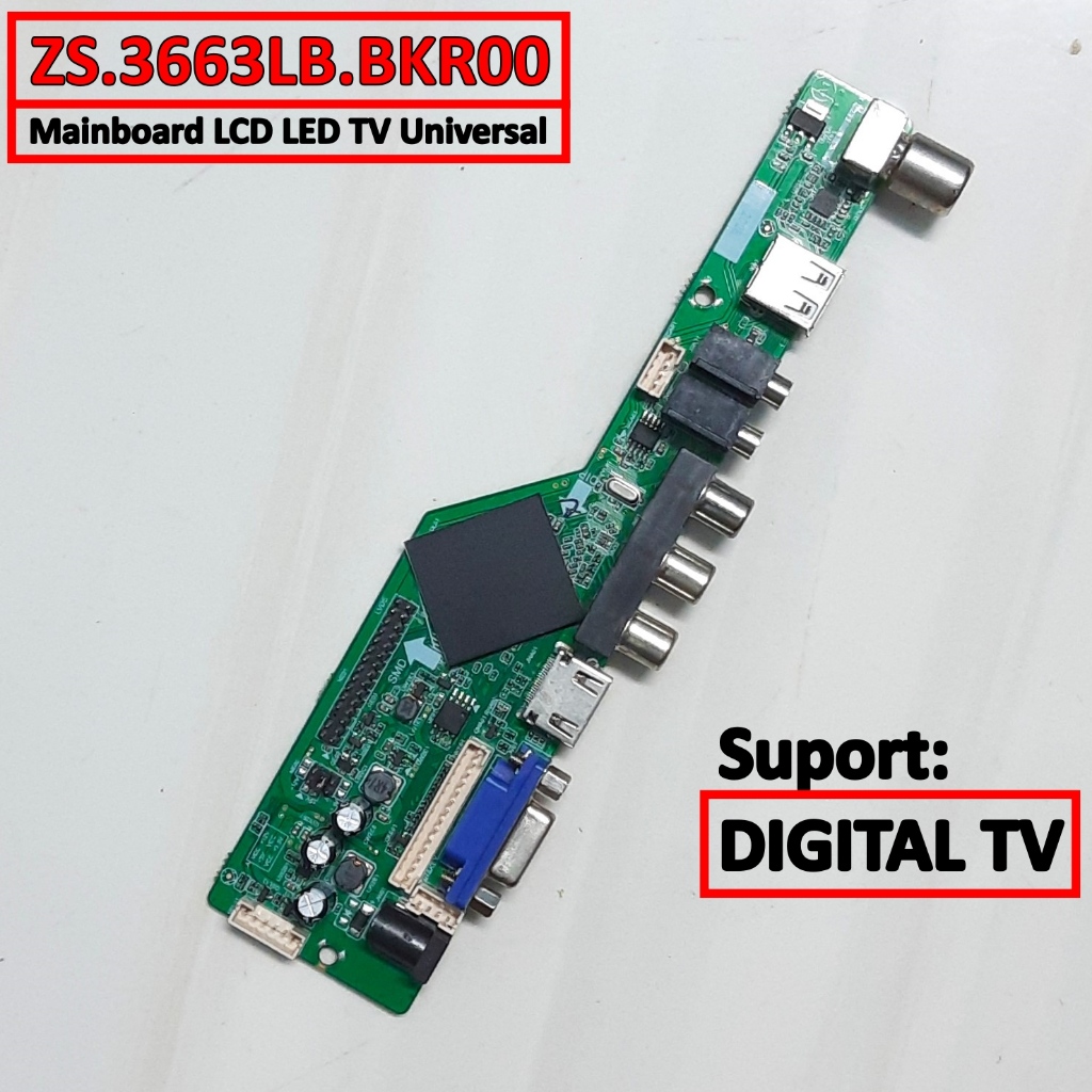 ZS.3663LB.BKR00 LB36BKC15 China Cina Mainboard Universal LCD LED TV DIGITAL DTV T2