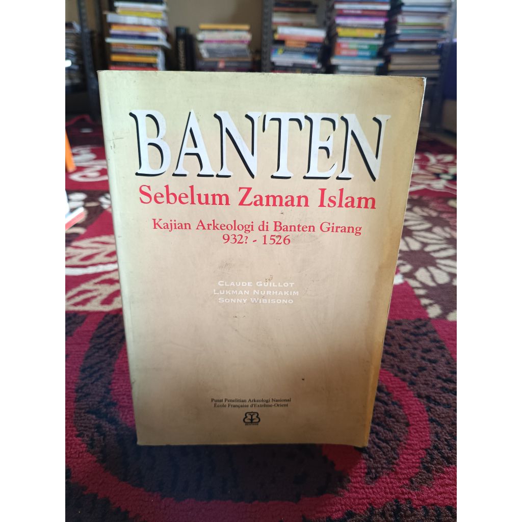 Buku Original Banten Sebelum Zaman Islam