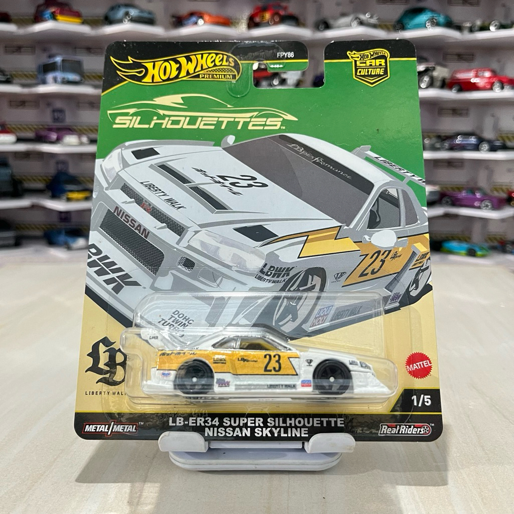 Hotwheels LB-ER34 Super Silhouette Nissan Skyline