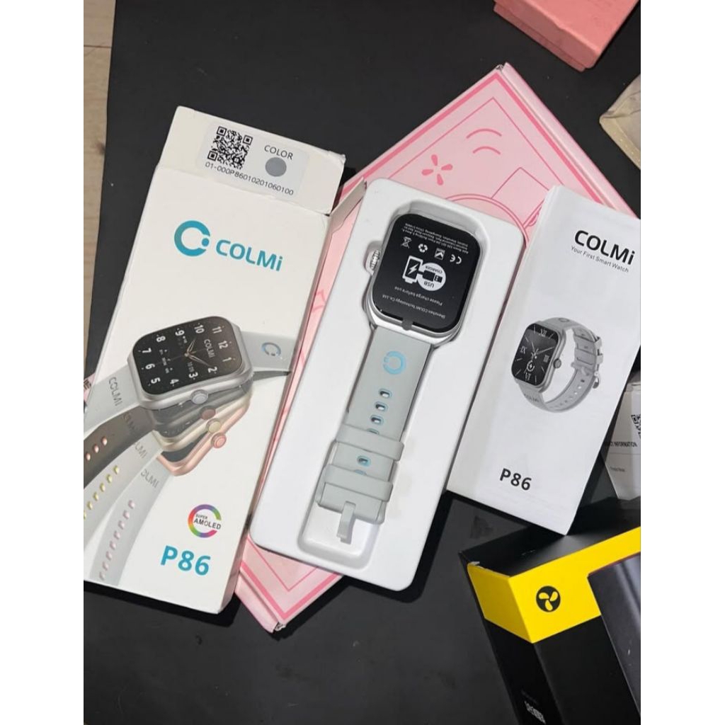 New colmi P86 smart watch waterproof