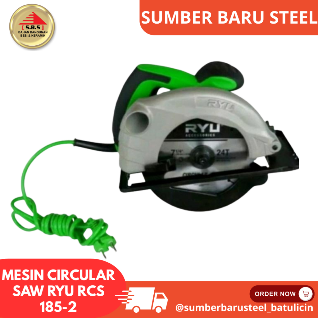 MESIN CIRCULAR SAW RYU RCS 185-2