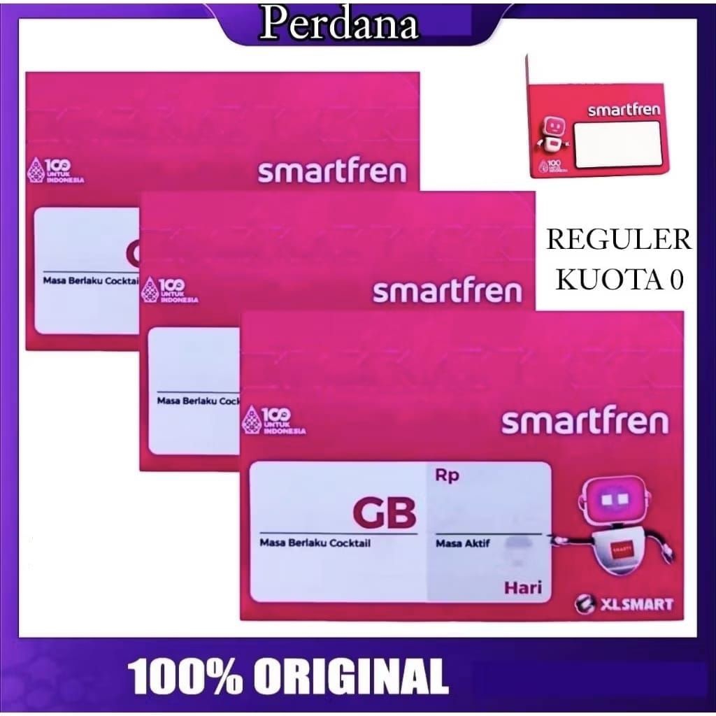 Kartu Perdana Smartfren 0k