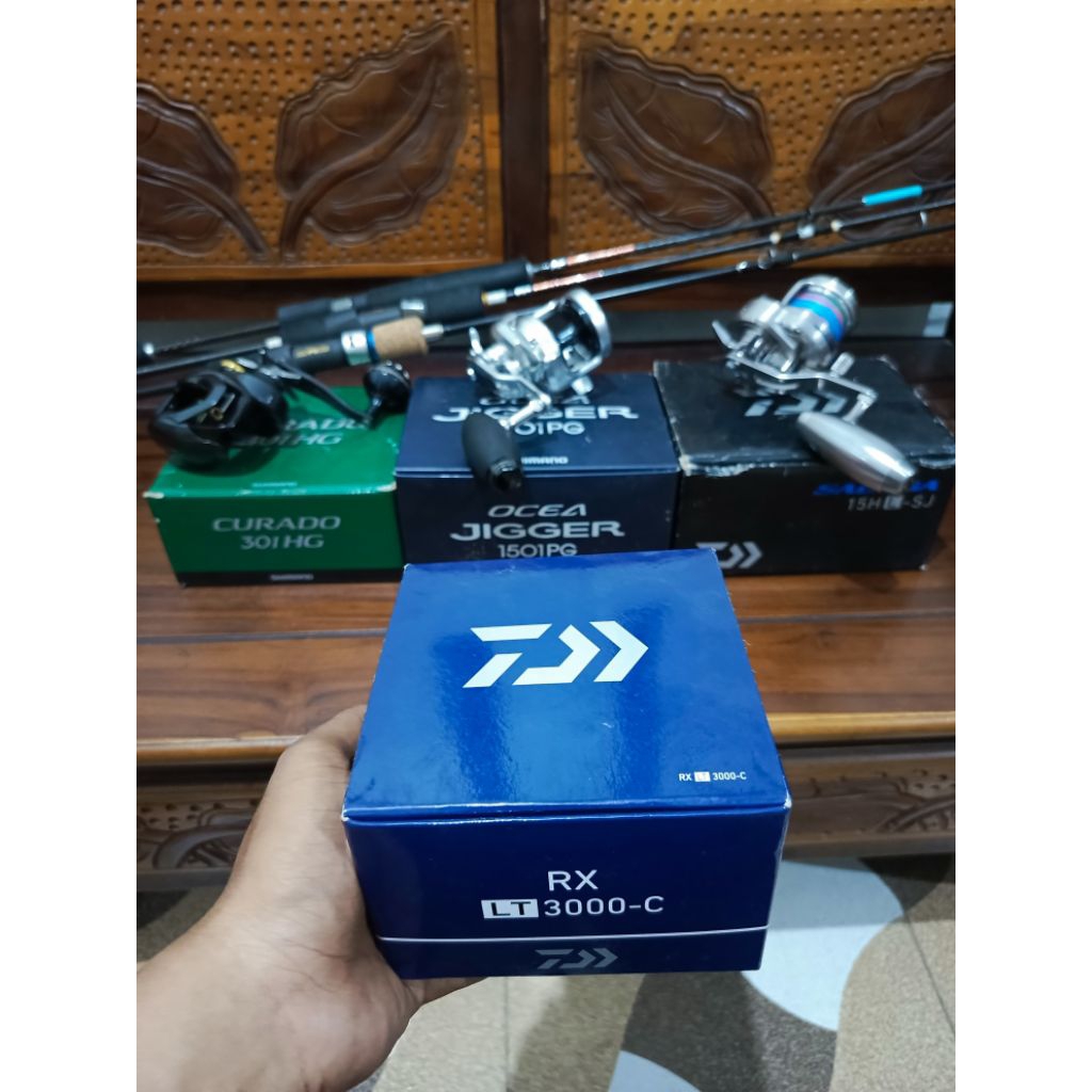 Satu Set alat pancing Casting & jingging