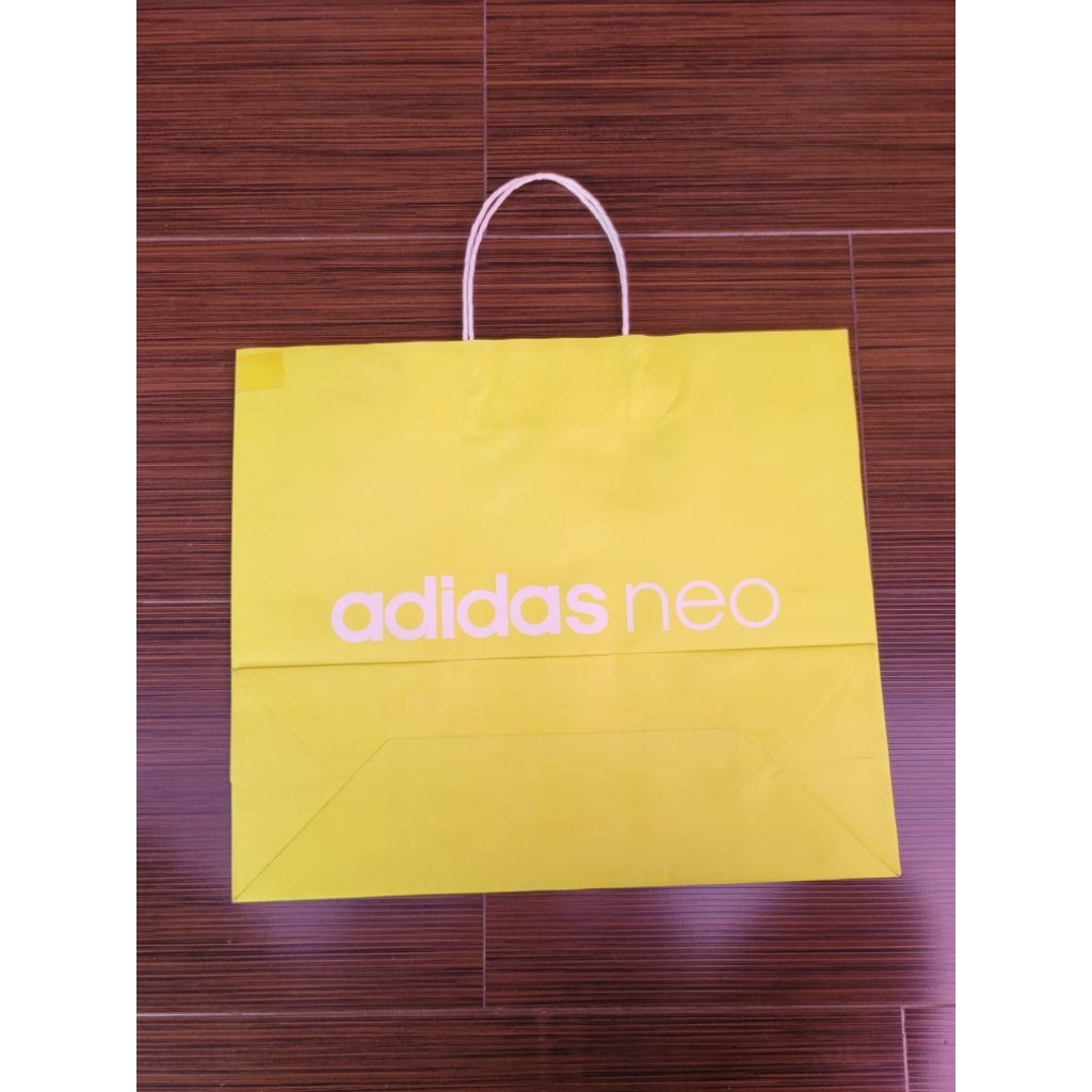 paperbag adidas neo paper bag asli