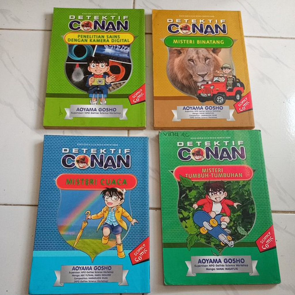 detektif Conan science comic
