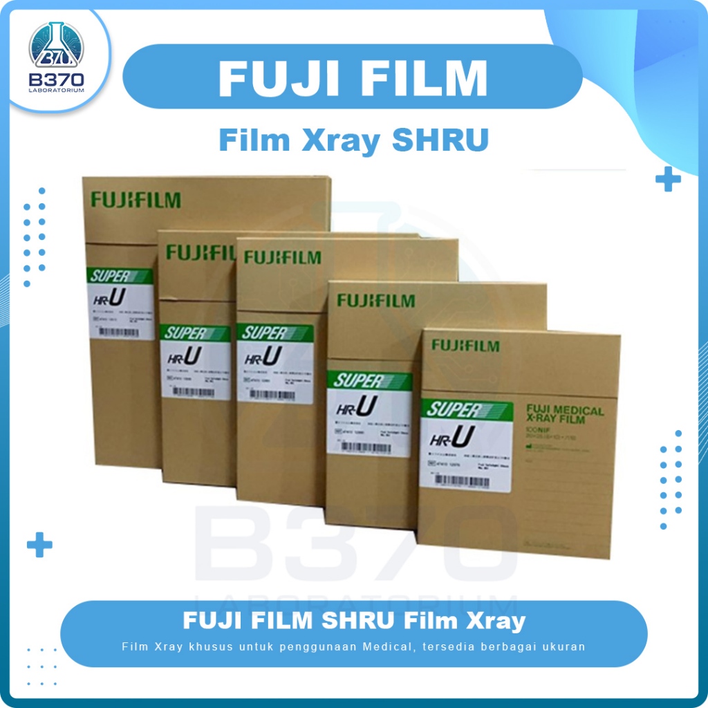 Fuji Xray Film SHR-U 35x35 30x40 35x43 24x30 film ronsen rongsen rontgen radiologi xray