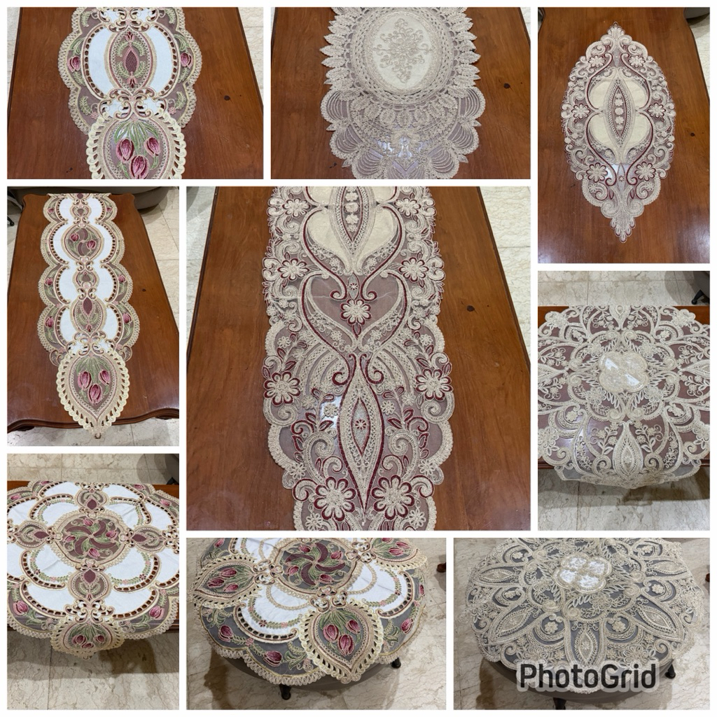 Table runner / taplak panjang turkiye / turki sultan premium - TP 07