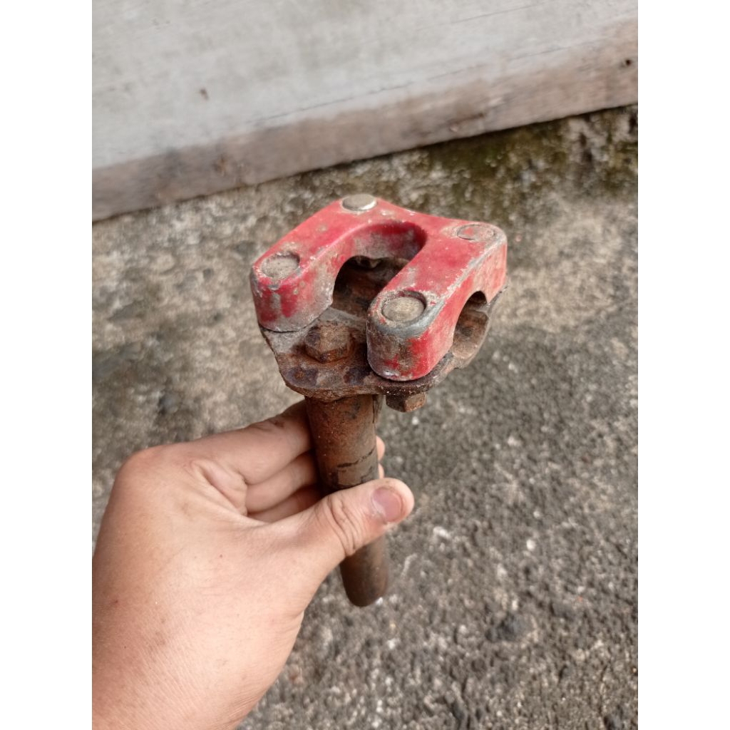 Stem sepeda bmx jadul olds school insert 22.2 model U second