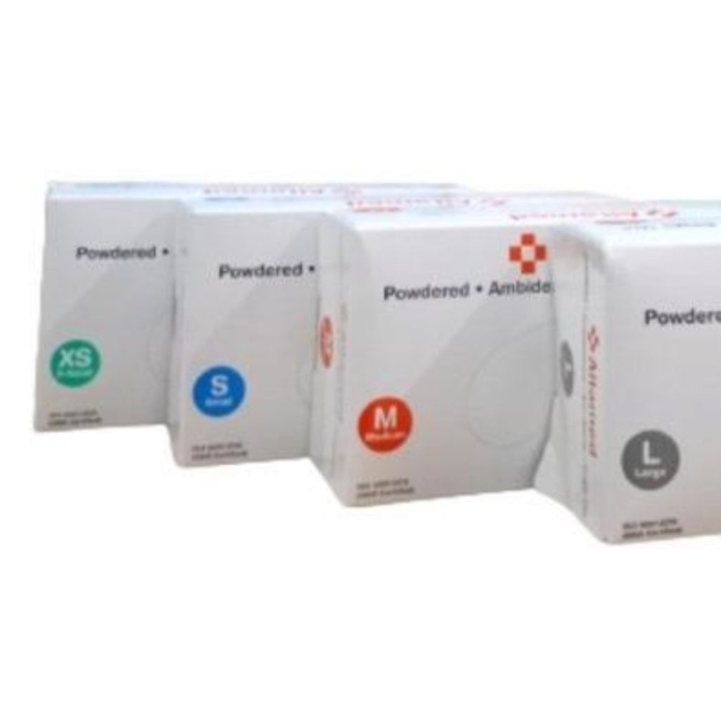 Sarung tangan latex altamed / sarung tangan latex medis / sarung tangan latex