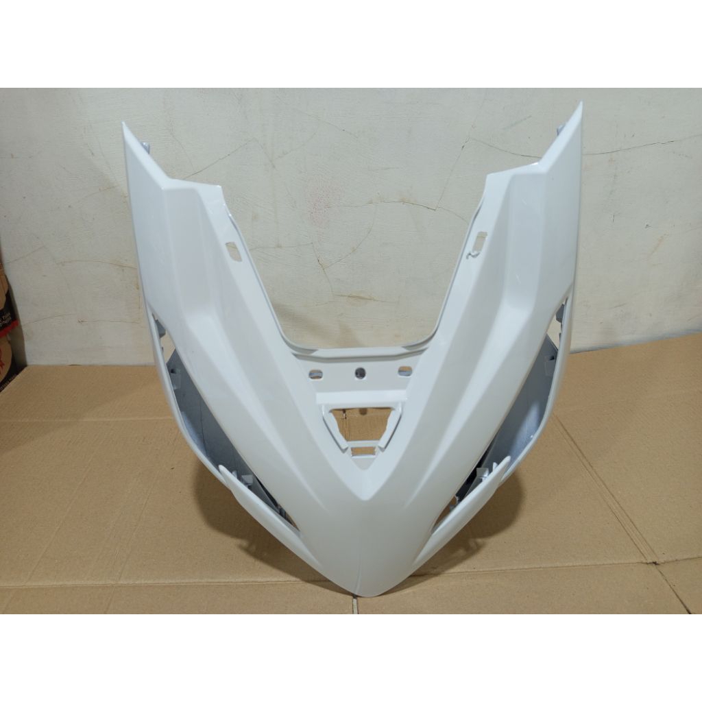 Cover Front Panel Tameng Body Depan Beat Deluxe Beat Street 2024-2025 Gen 2 K1AL Putih Tensi