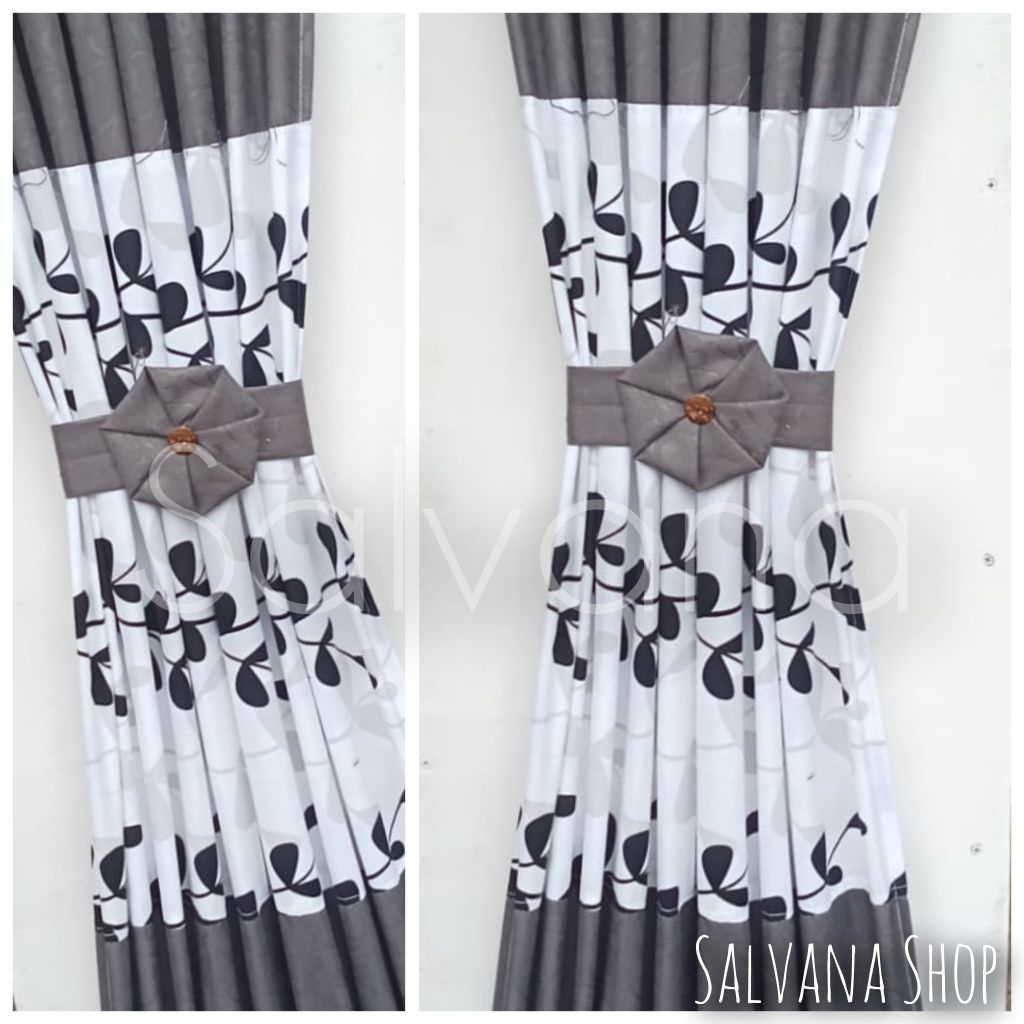 gorden kupu kupu gorden minimalis gorden estetik gorden jendela panjang gorden ikatengah tirai minim