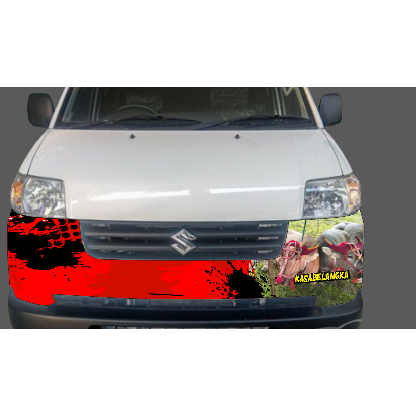 STIKER BEMPER DEPAN APV PICKUP DECAL MOBIL VARIASI