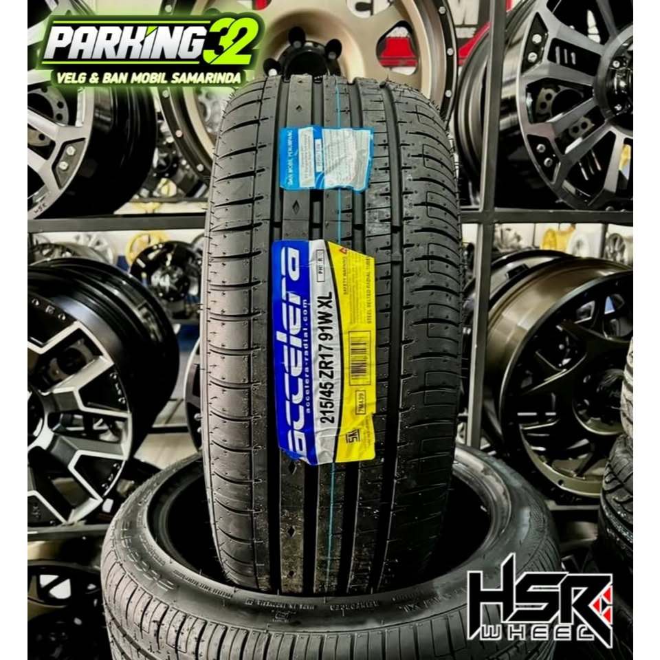 Ban Mobil Accelera 215 45 R17 untuk Jazz Mobilio Yaris Avanza Xenia Livina Vios dll - bisa kredit