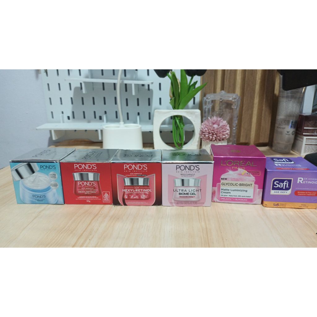 preloved moisturizer ponds,