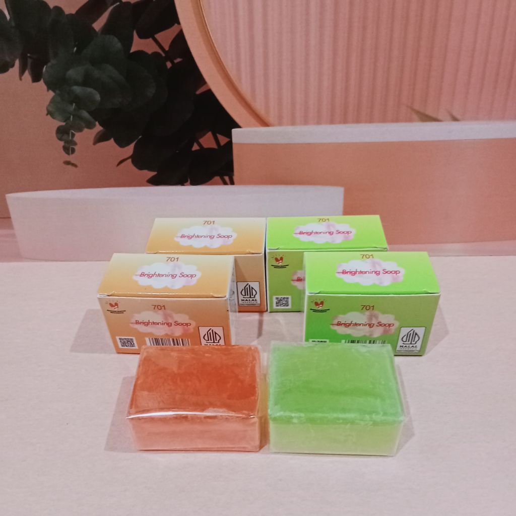 BPOM - Sabun Brightening Soap 701 Orange & Hijau 40g