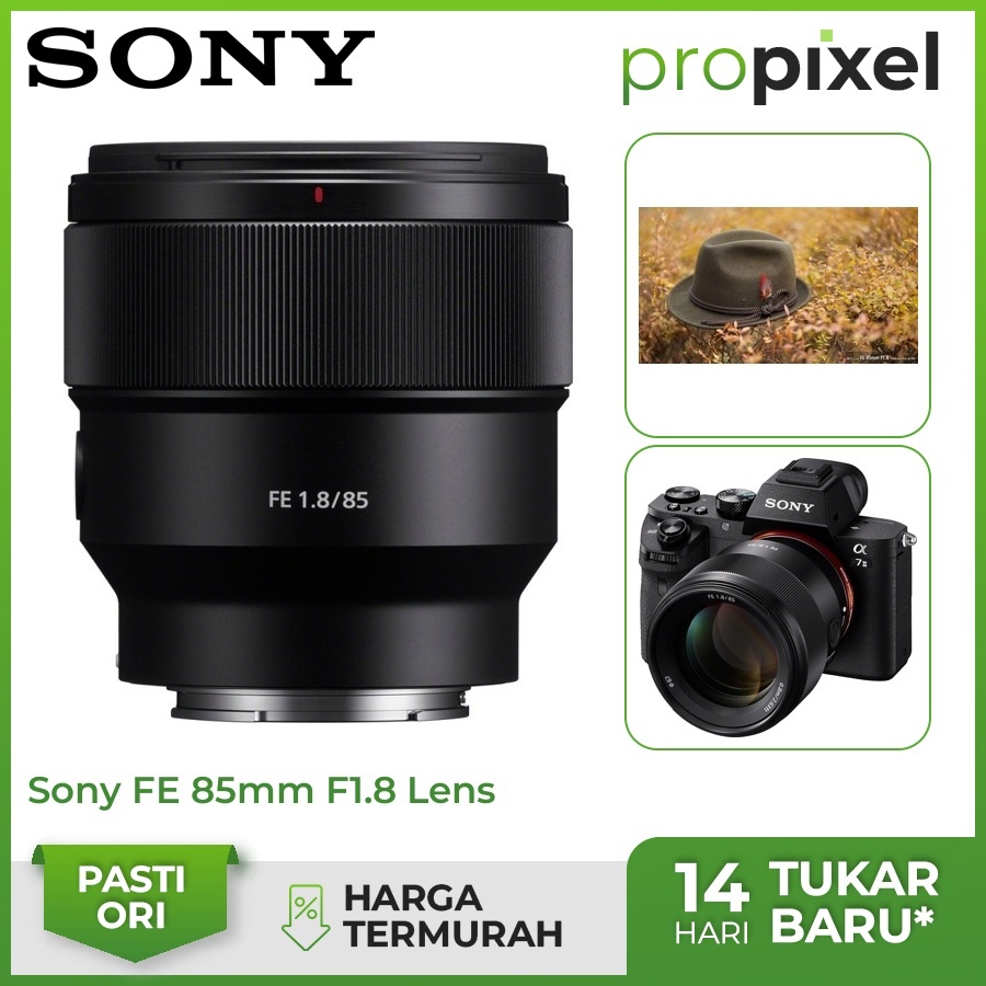 Sony FE 85mm f1.8 Sony 85 mm f/1.8 Garansi Resmi