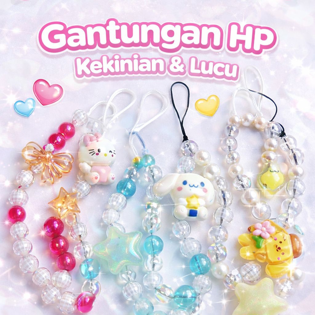 Gantungan HP Tas Kekinian & Lucu