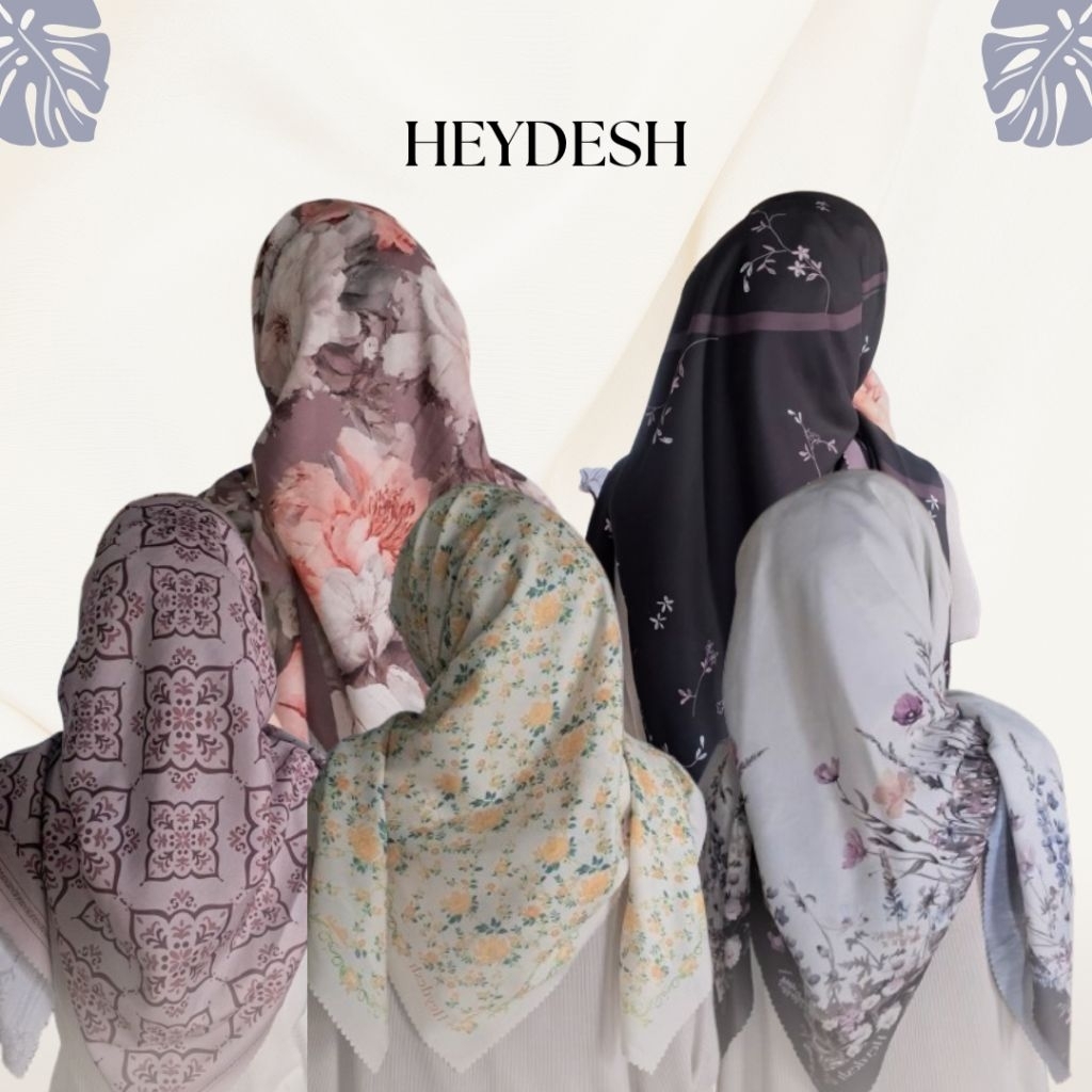 HEYDESH - Hijab Printted Voal Premium - Hijab Motif Bahan Voal