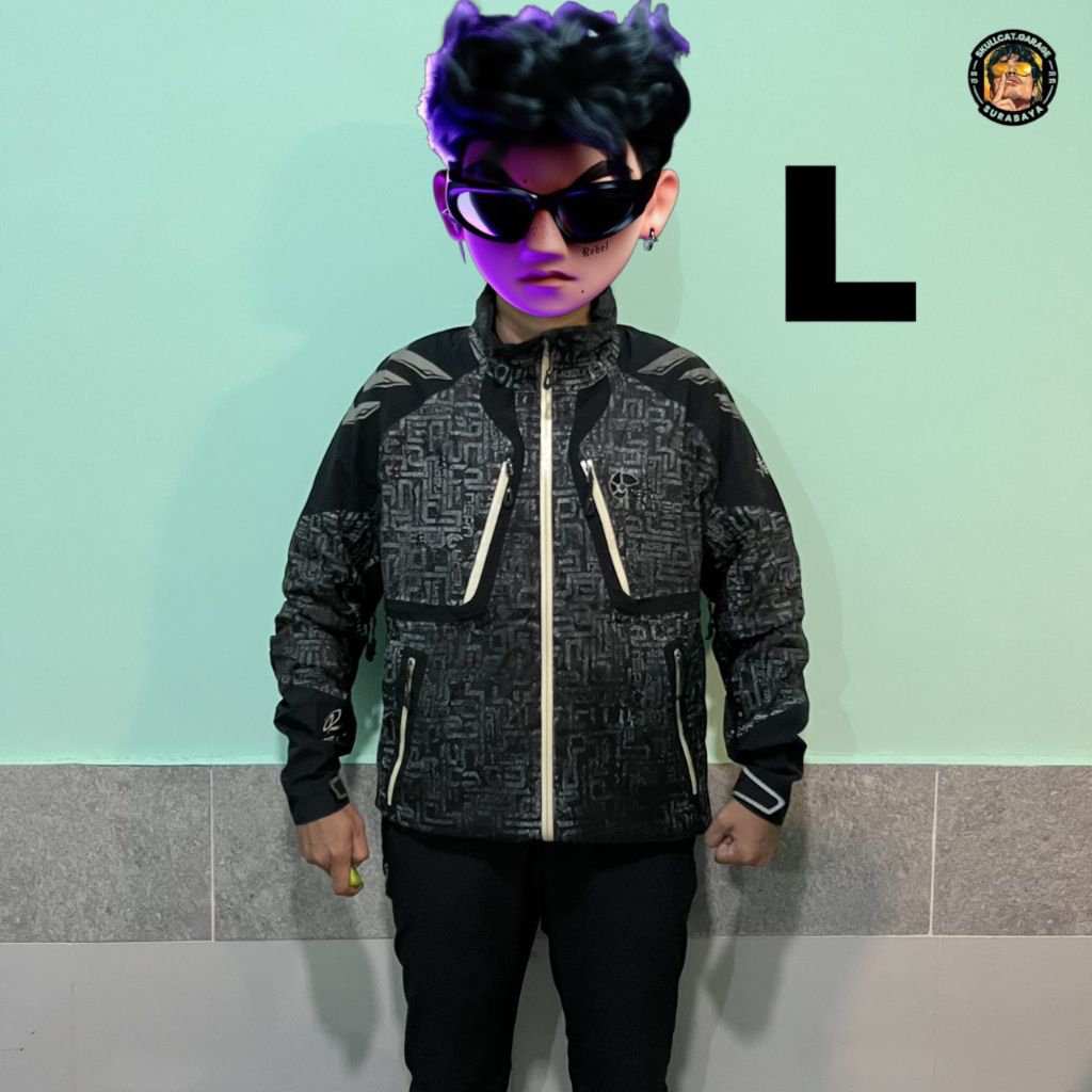 Jaket Outdoor Reflektif NEPA size L Lose Hoodie