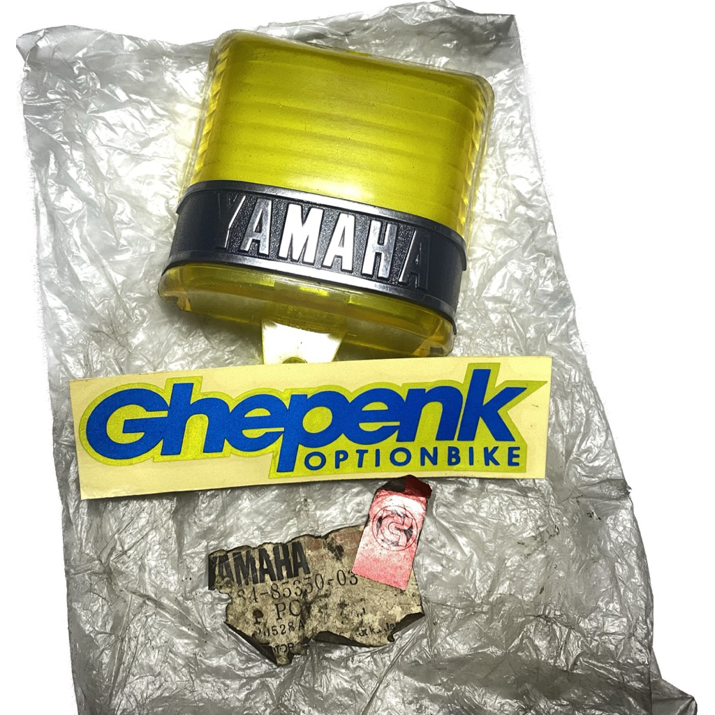 mika kaca lampu senja Yamaha v75 original yamaha imasen japan NOS