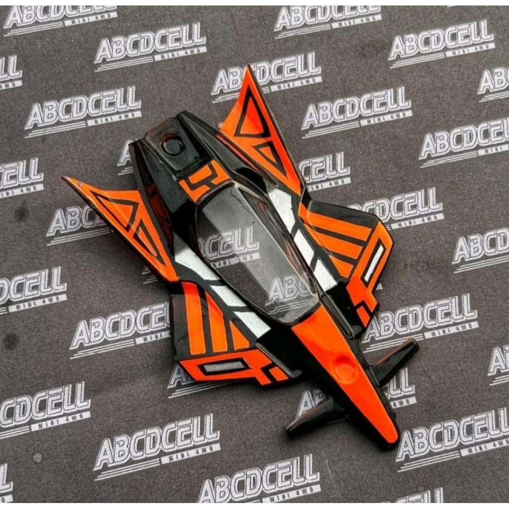 Tamiya body custom paint Winning bird Replika