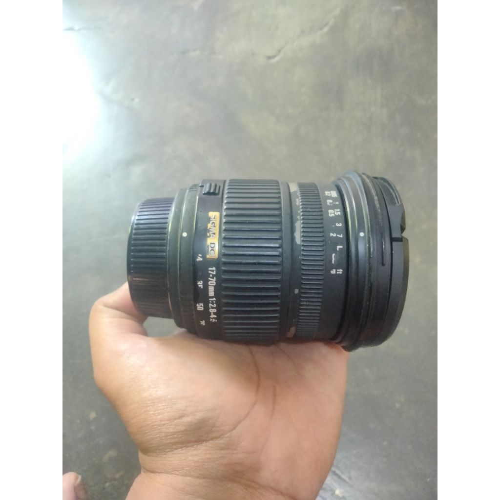 lensa sigma for nikon 17-70 mm