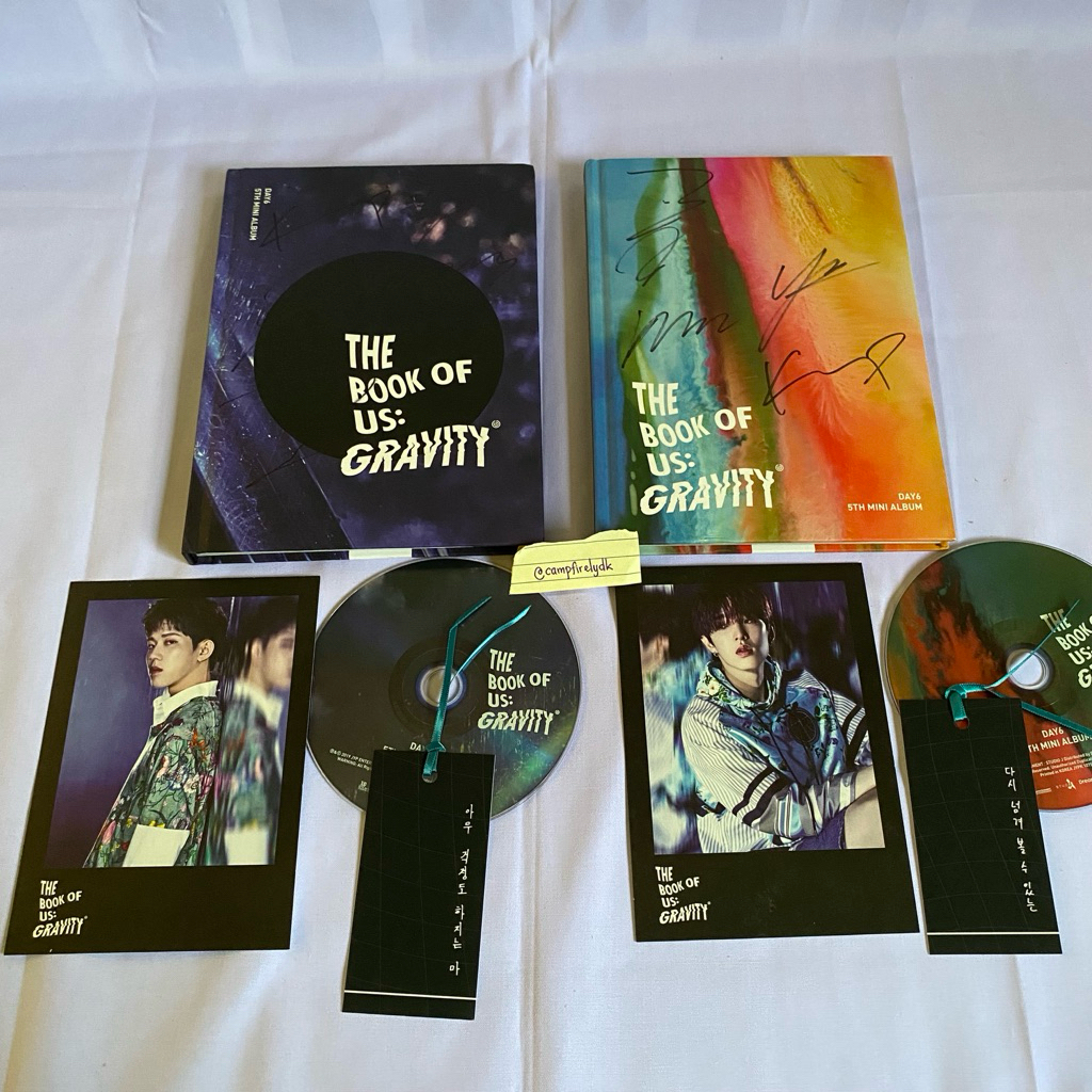 DAY6 Album Signed Unsealed Remember Us Gravity