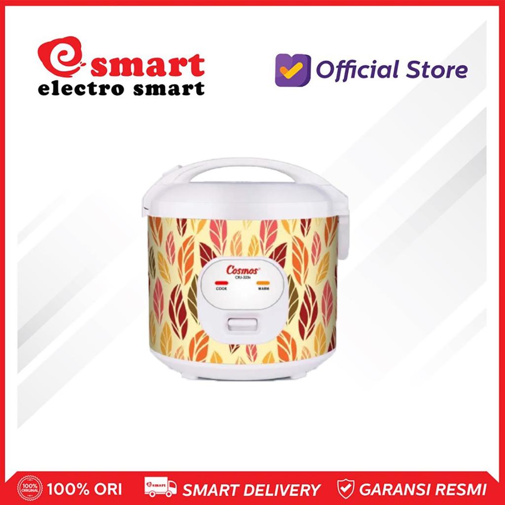 COSMOS Rice Cooker 1.8 Liter - CRJ-323S - ORANGE CRJ-323-SSO PENANAK NASI